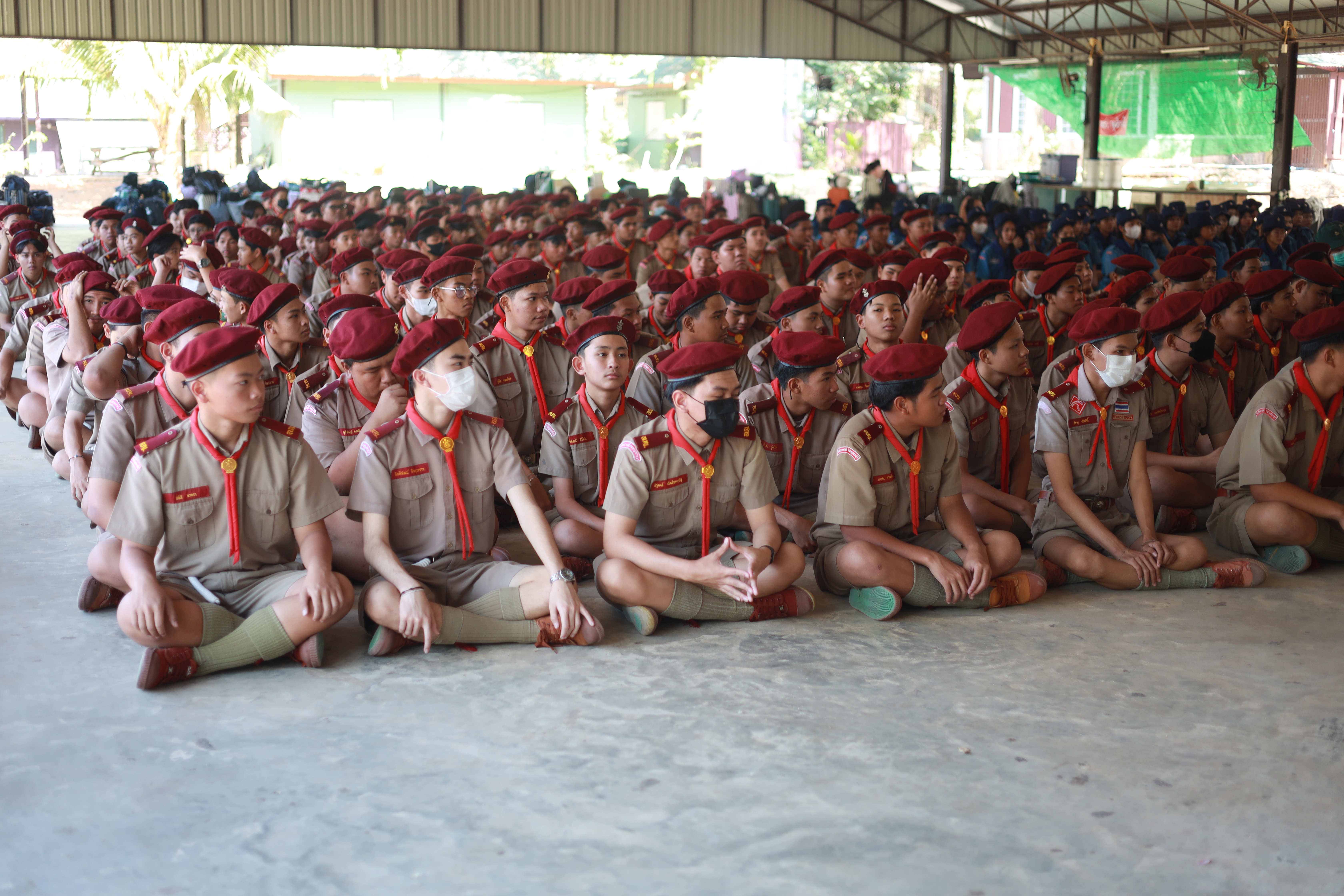 ข่าว กิจกรรมเข้าค่ายลูกเสือ เนตรนารี และ ยุวกาชาด ม.3