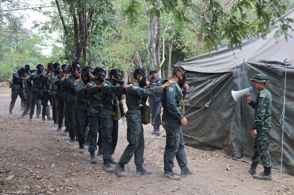 ข่าว การฝึกภาคสนาม​ ของ​ นศท.ชั้นปีที่​ 3