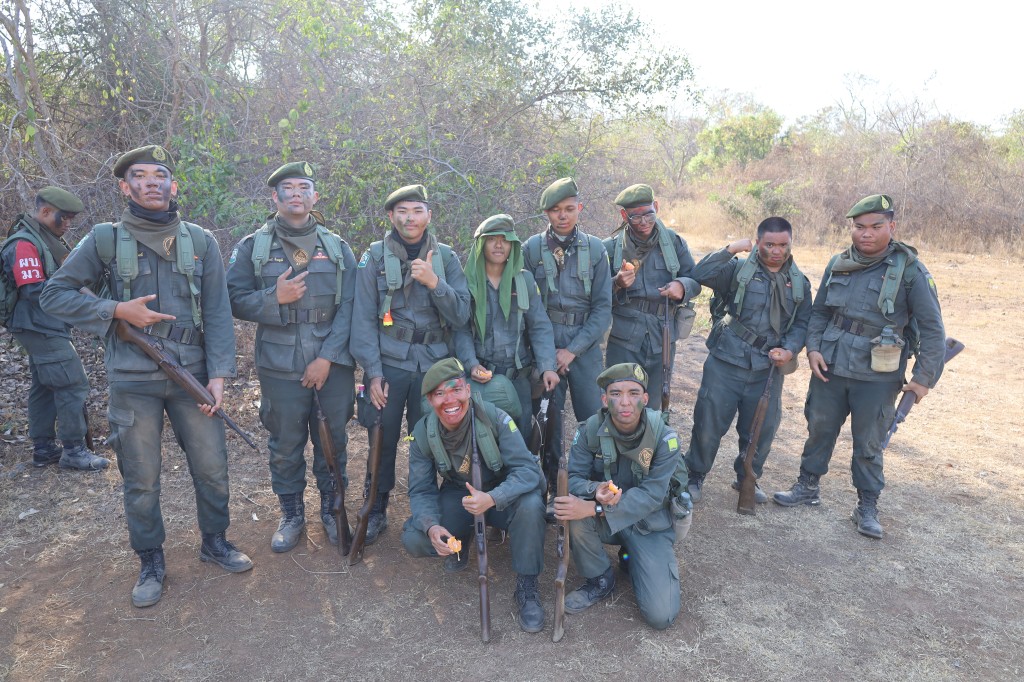 ข่าว การฝึกภาคสนาม​ ของ​ นศท.ชั้นปีที่​ 3